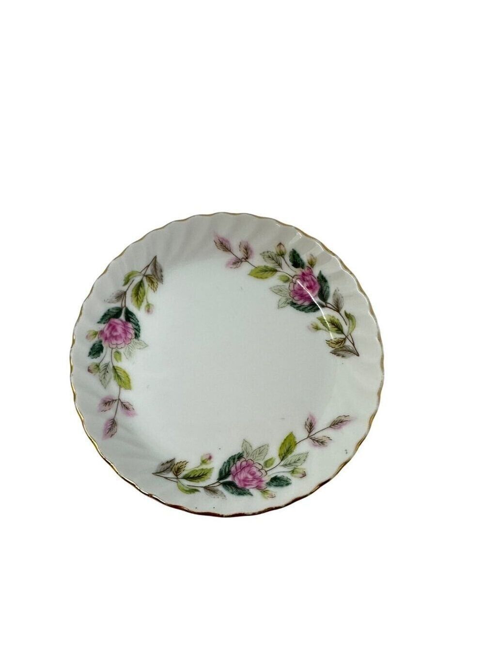 Vintage Creative Rose Trinket Dish Ring Holder Fine China Japan 2345 Victorian 2